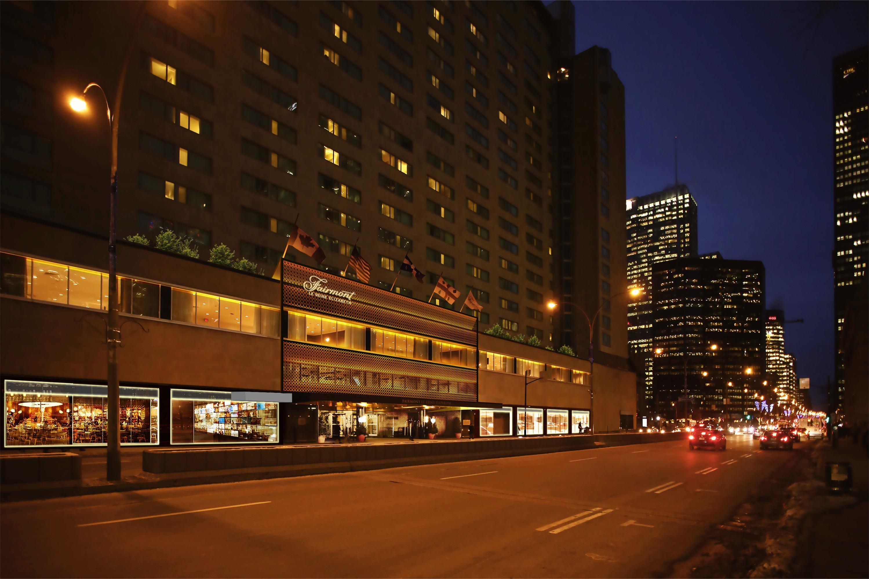 Hotel Fairmont The Queen Elizabeth Montreal Exterior foto