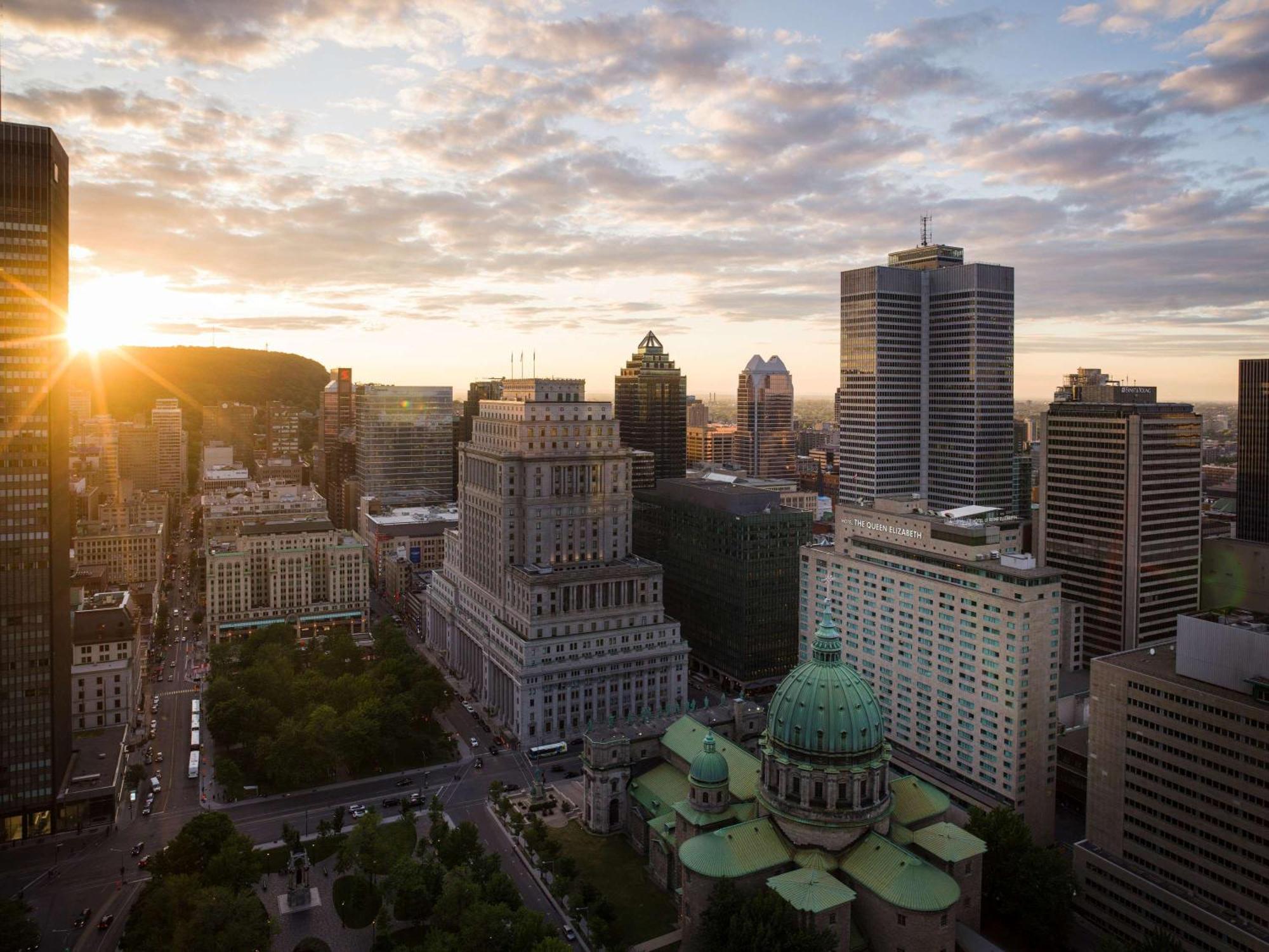 Hotel Fairmont The Queen Elizabeth Montreal Exterior foto