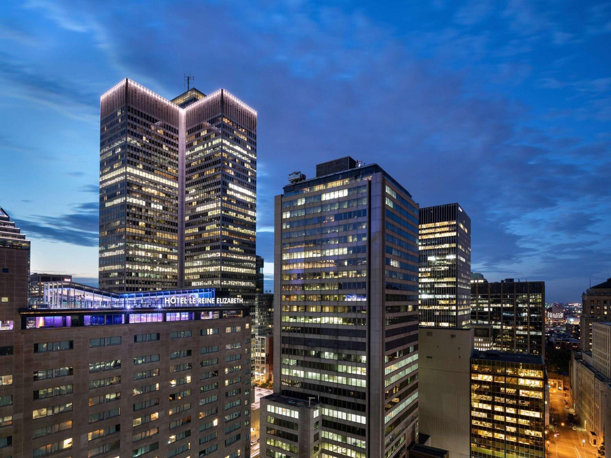 Hotel Fairmont The Queen Elizabeth Montreal Exterior foto